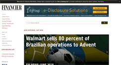 Desktop Screenshot of financierworldwide.com